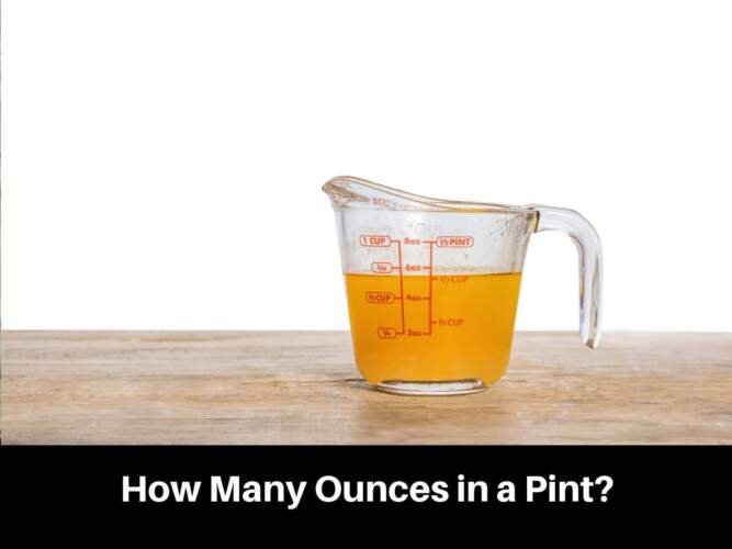 How Many Ounces In A Pint
