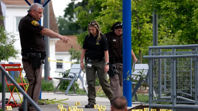 Rochester Hills splash pad shooting