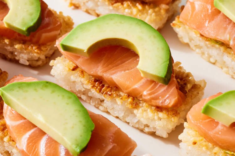 Salmon Wrapped Sushi Order NYT